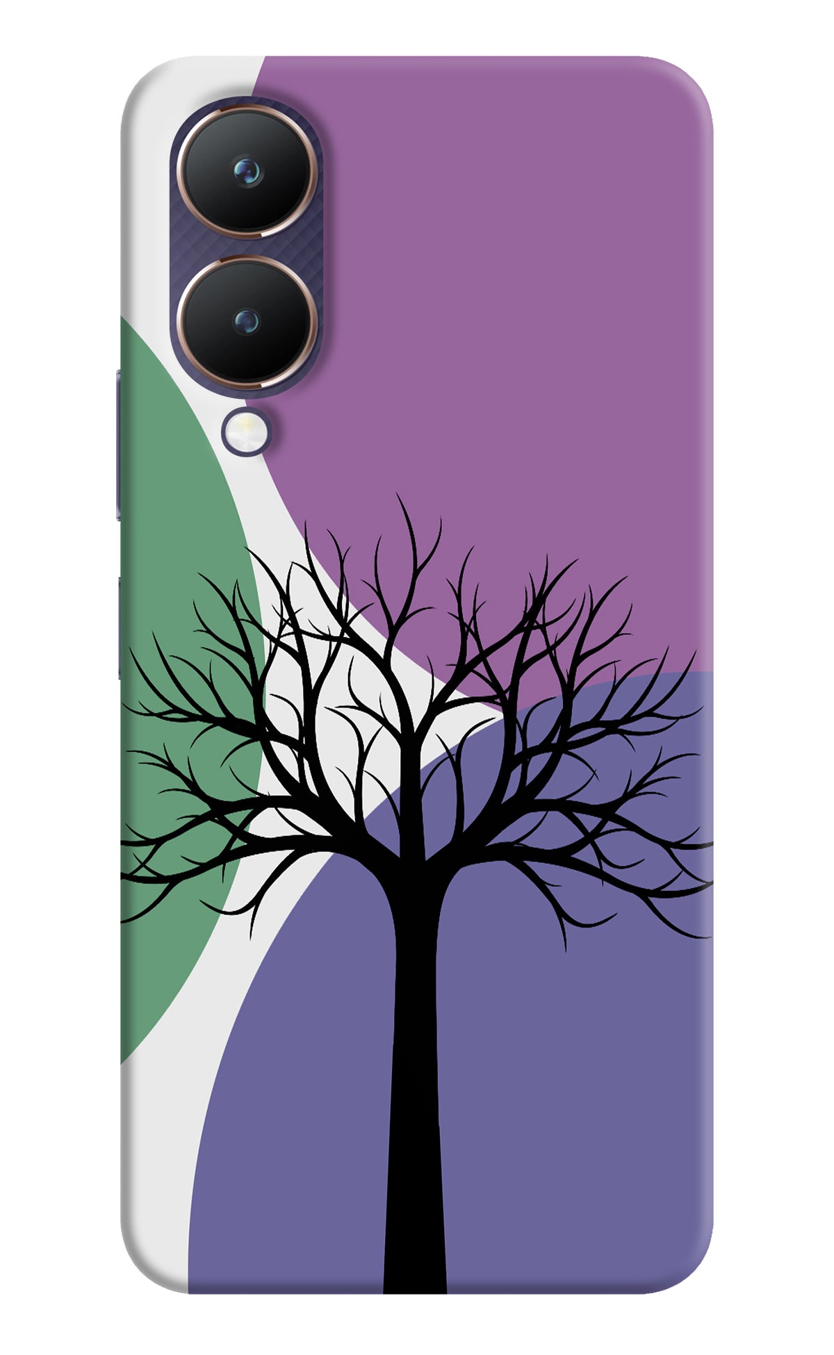 Tree Art Vivo Y28 5G Back Cover