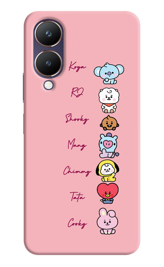 BTS names Vivo Y28 5G Hard Case Back Cover by Casekaro