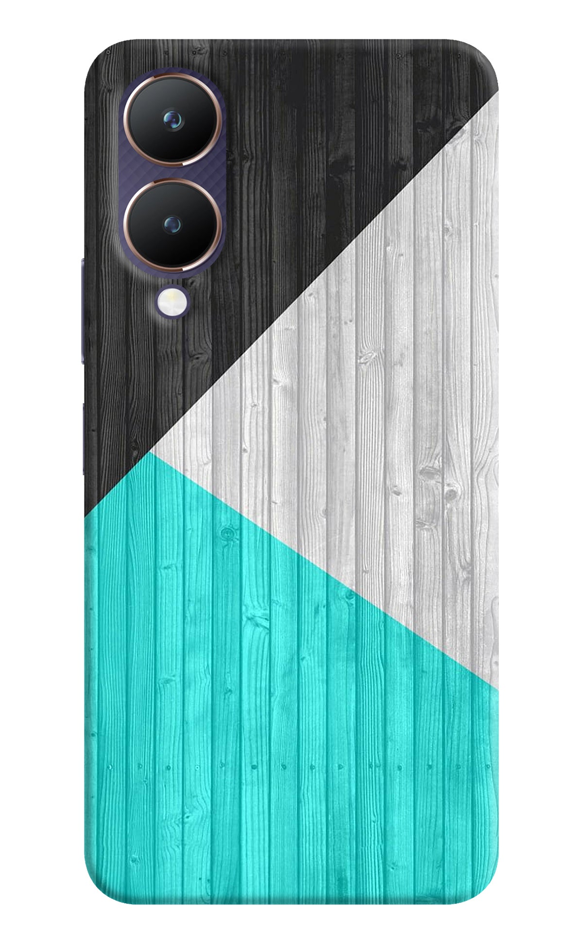 Wooden Abstract Vivo Y28 5G Back Cover