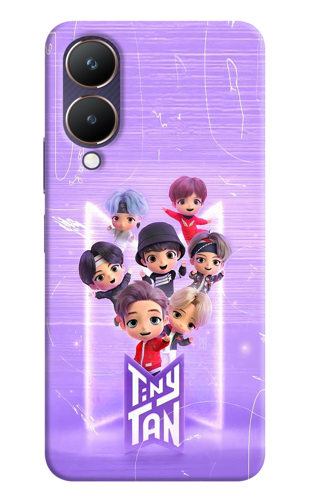 BTS Tiny Tan Vivo Y28 5G Back Cover