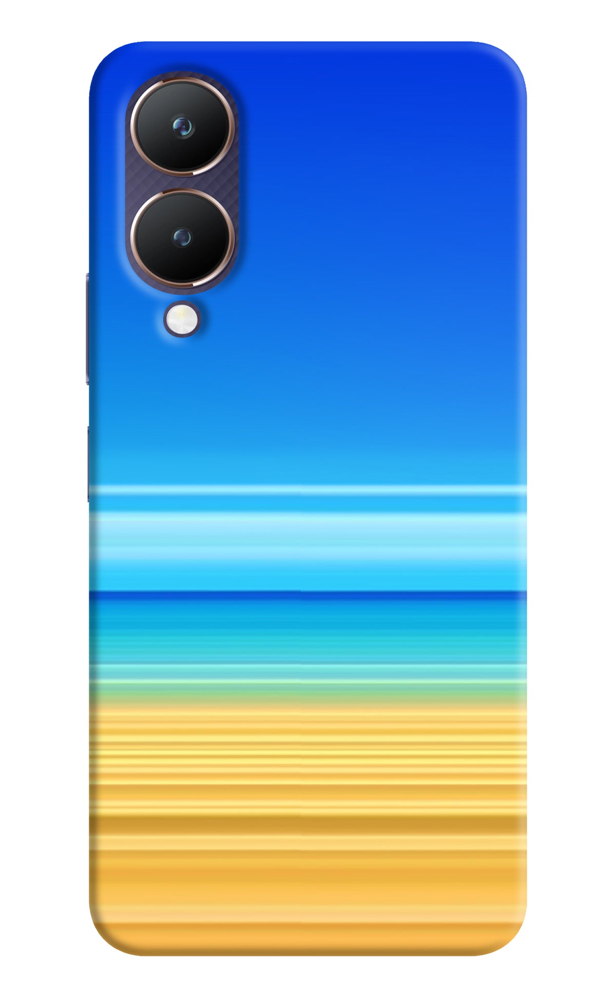 Beach Art Vivo Y28 5G Back Cover