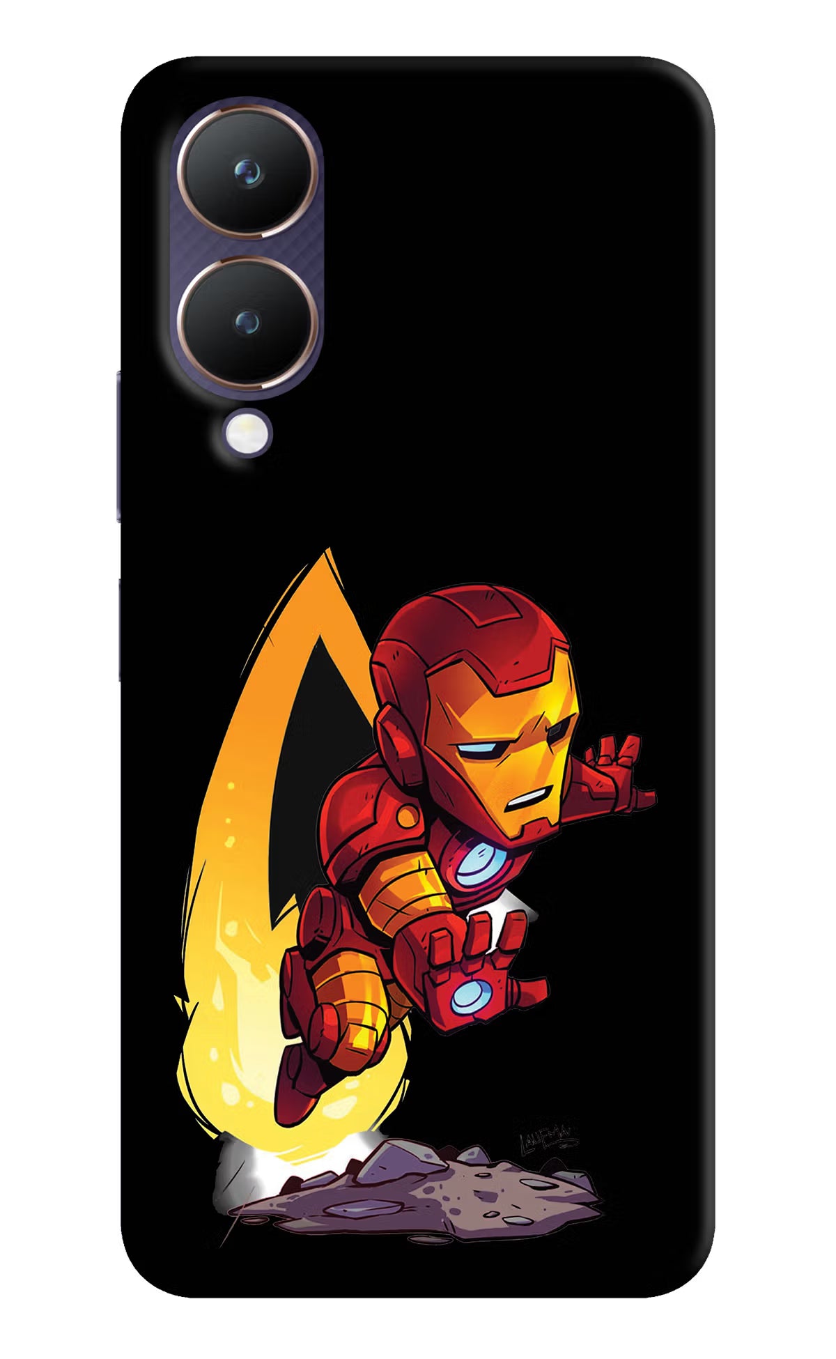 IronMan Vivo Y28 5G Hard Case Back Cover by Casekaro