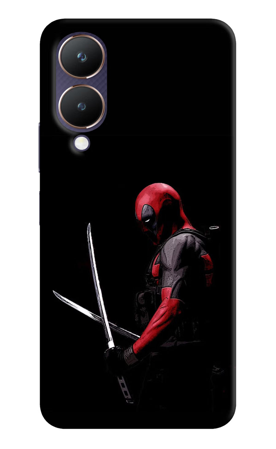 Deadpool Vivo Y28 5G Back Cover, Hard case