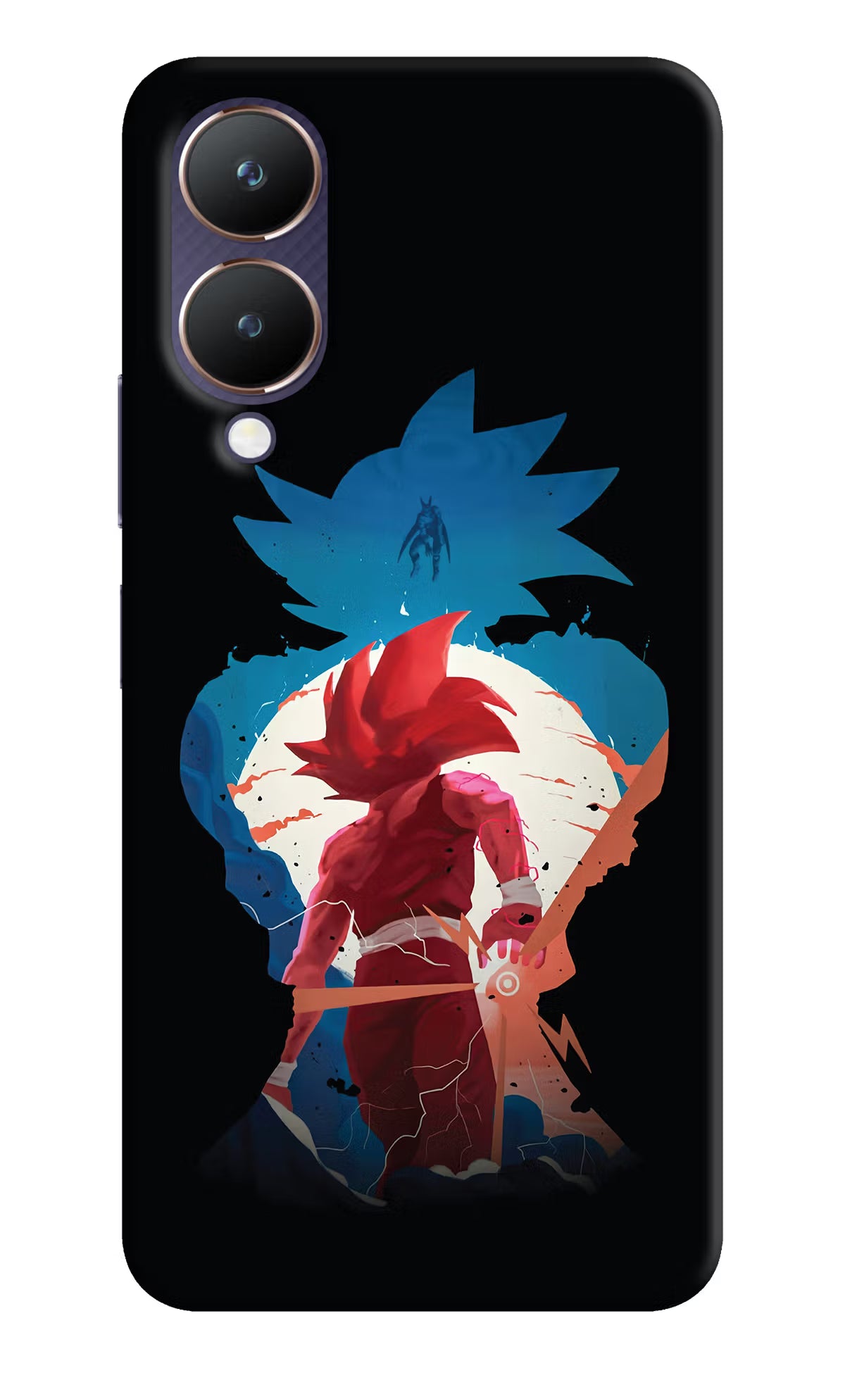 Goku Vivo Y28 5G Hard Case Back Cover by Casekaro