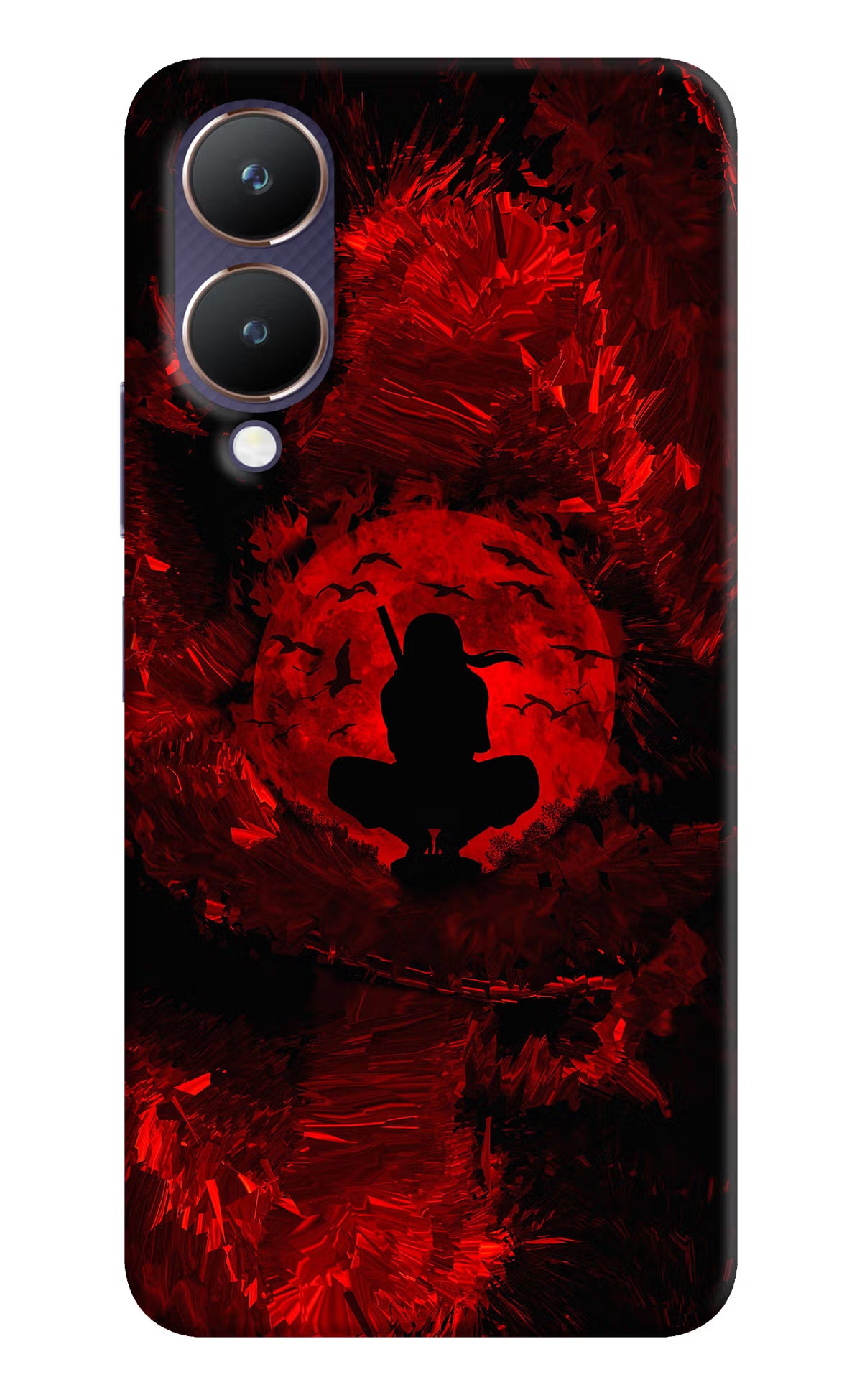 Itachi Uchiha Vivo Y28 5G Hard Case Back Cover by Casekaro