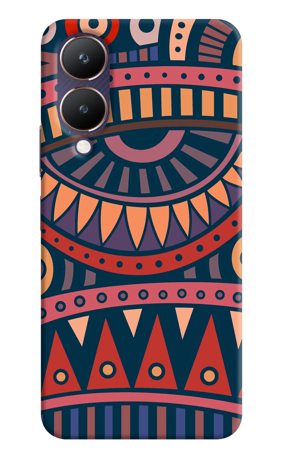 African Culture Design Vivo Y28 5G Hard Case Back Cover by Casekaro