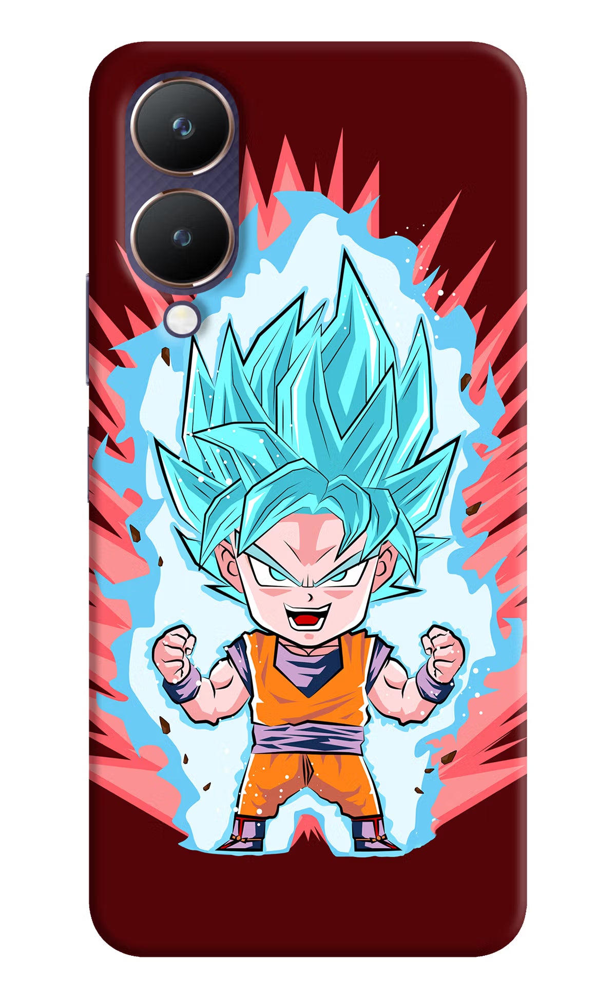 Goku Little Vivo Y28 5G Hard Case Back Cover by Casekaro