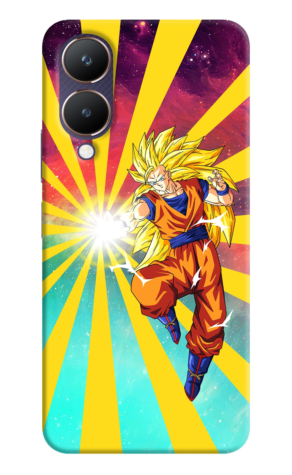 Goku Super Saiyan Vivo Y28 5G Back Cover