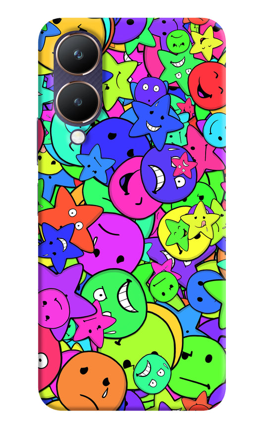 Fun Doodle Vivo Y28 5G Back Cover