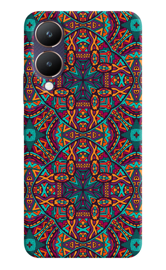 Colour Mandala Vivo Y28 5G Hard Case Back Cover by Casekaro