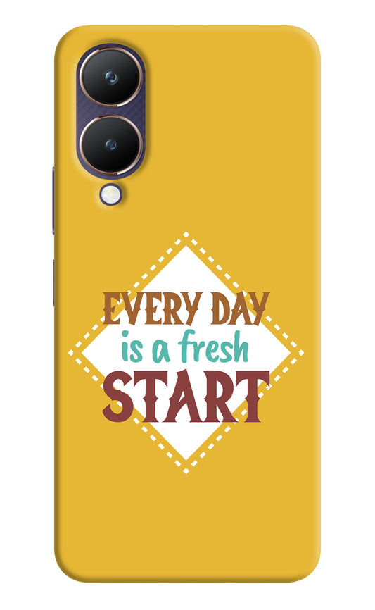 Every day is a Fresh Start Vivo Y28 5G Back Cover