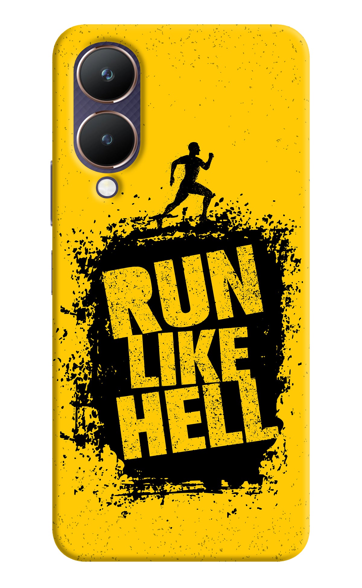 Run Like Hell Vivo Y28 5G Back Cover