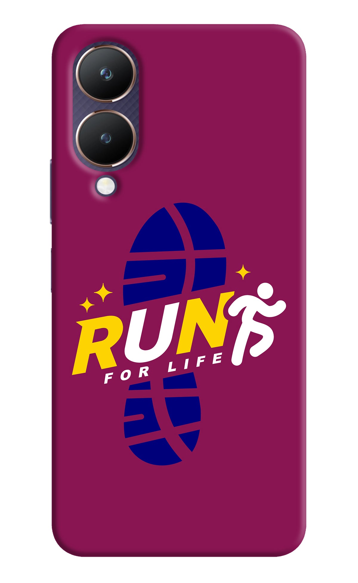 Run for Life Vivo Y28 5G Back Cover