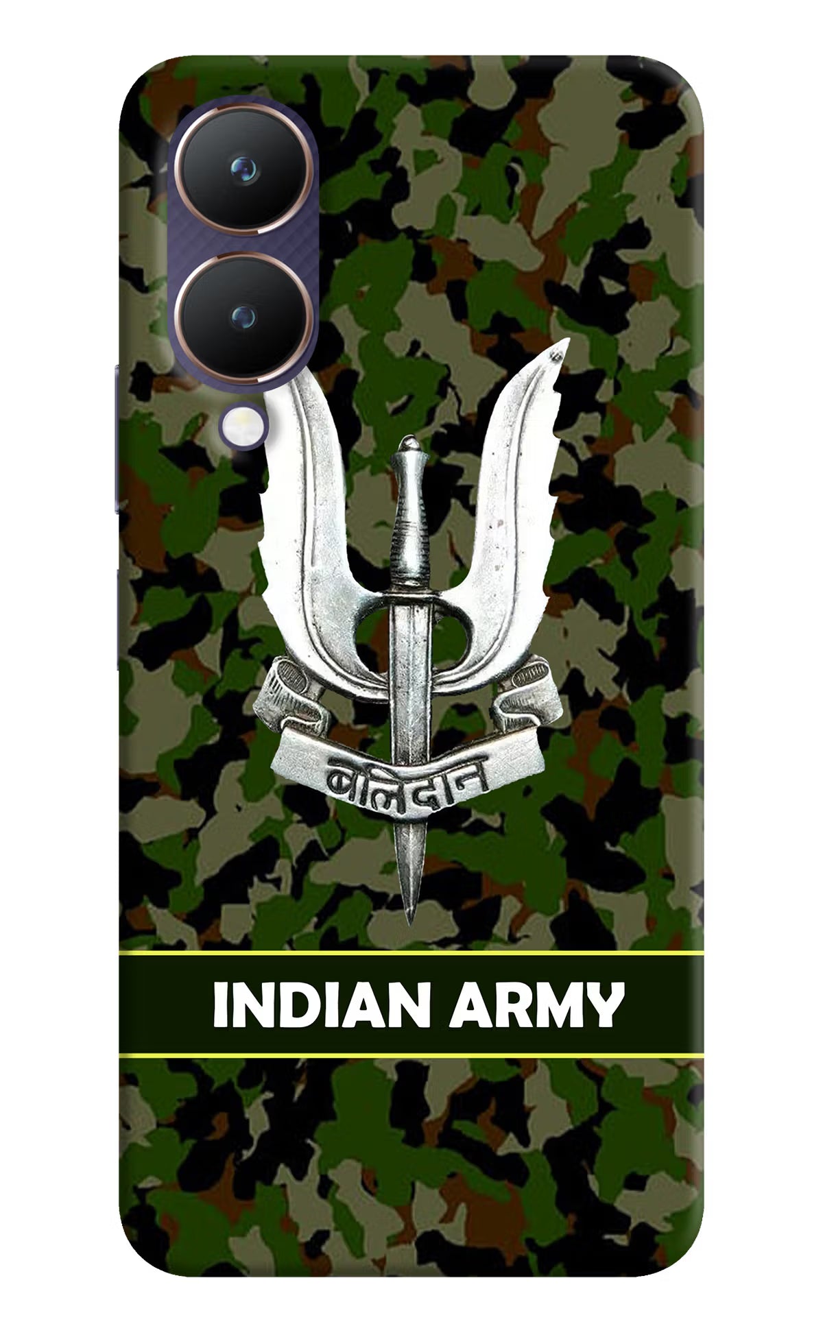 Balidan Indian Logo Vivo Y28 5G Hard Case Back Cover by Casekaro