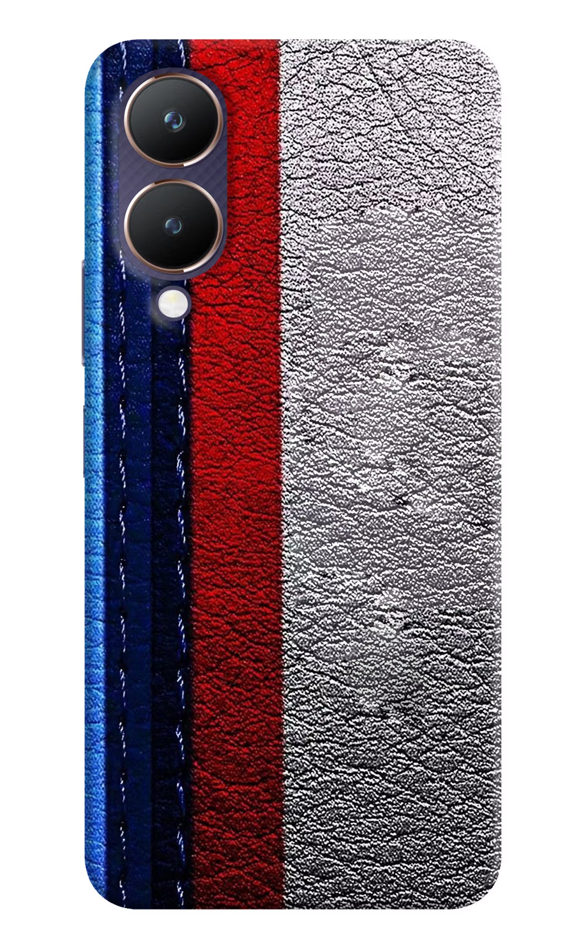BMW Stripes Vivo Y28 5G Hard Case Back Cover by Casekaro
