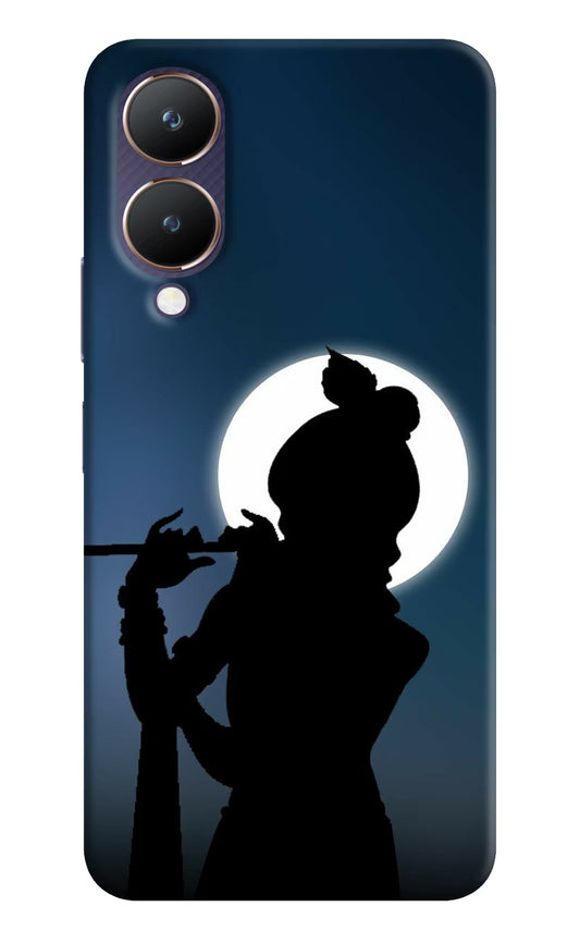 Shri Krishna Silhouette Vivo Y28 5G Hard Case Back Cover by Casekaro