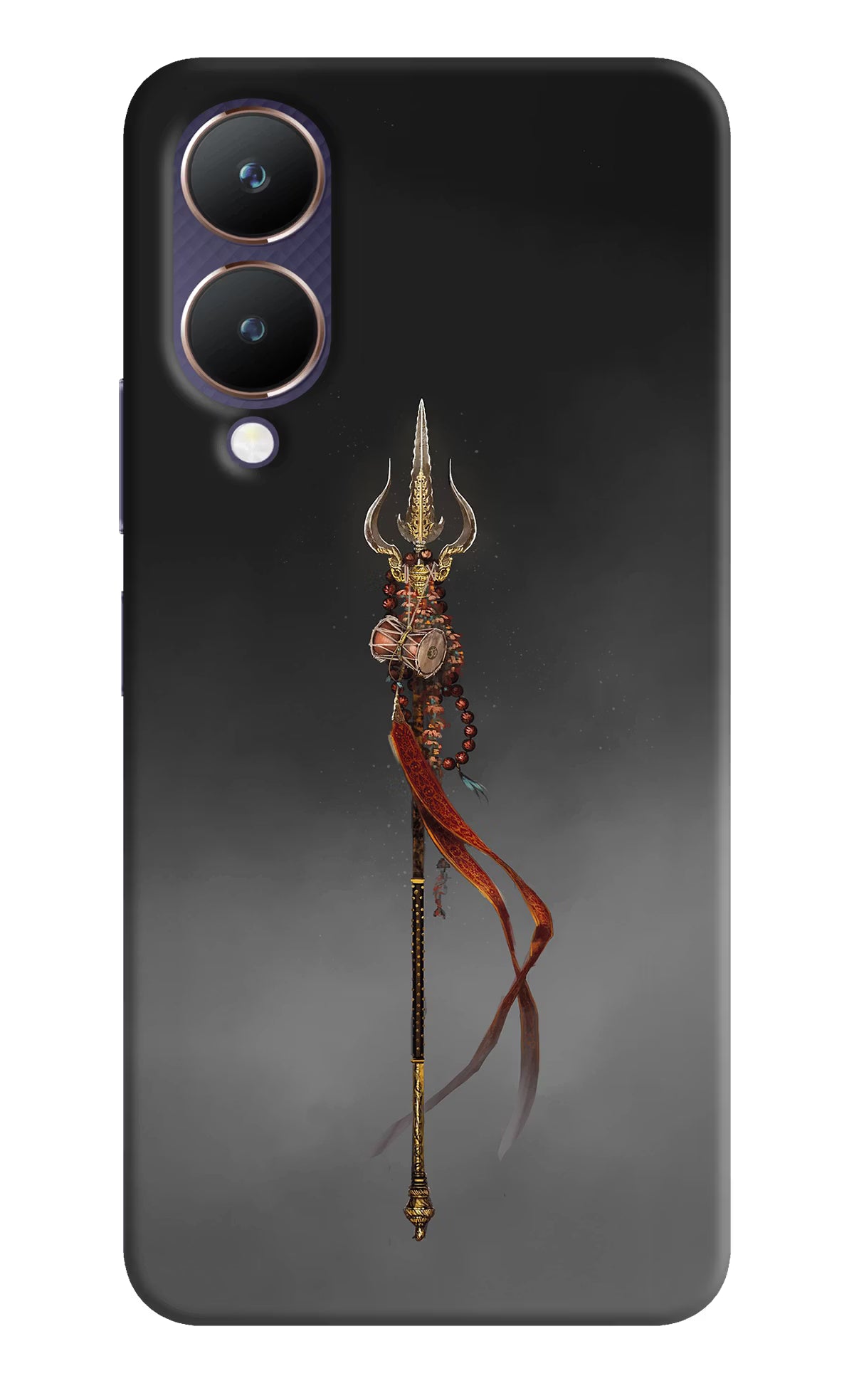 Shiv Trishul Vivo Y28 5G Hard Case Back Cover by Casekaro
