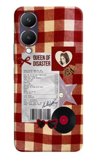 Queen of Disaster Vivo Y28 5G Hard Case Back Cover by Casekaro