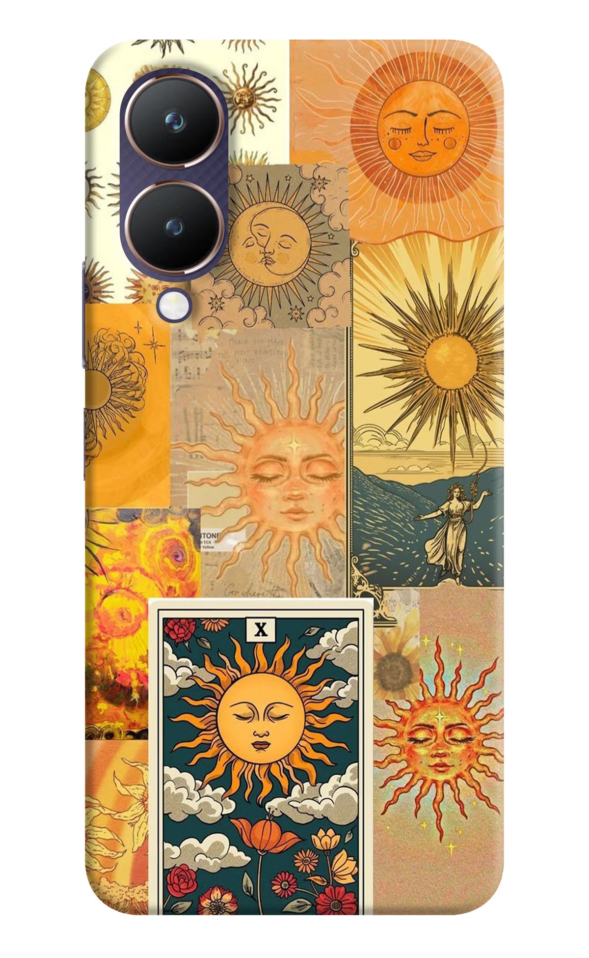 Sun Vivo Y28 5G Hard Case Back Cover by Casekaro