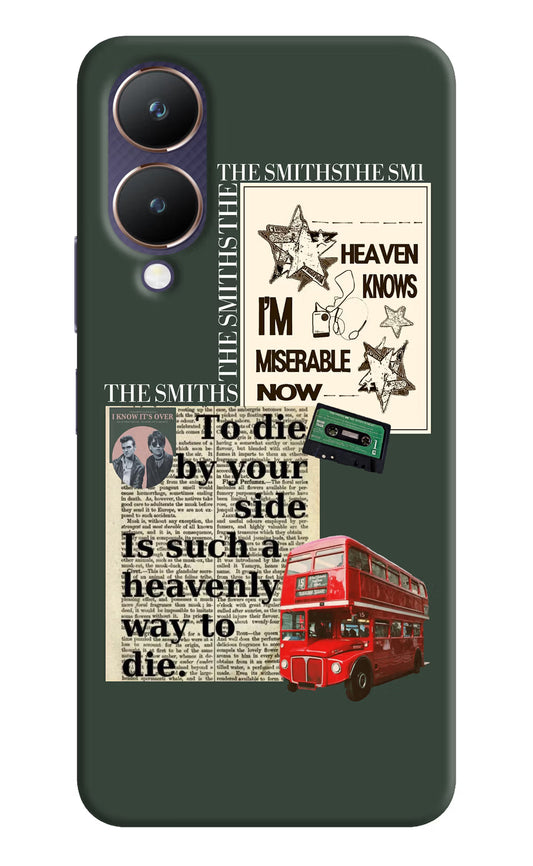 The Smiths Vivo Y28 5G Hard Case Back Cover by Casekaro