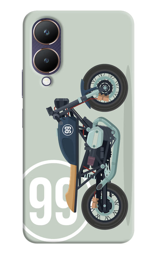 Classic Cafe Racer 99 Vivo Y28 5G Hard Case Back Cover by Casekaro