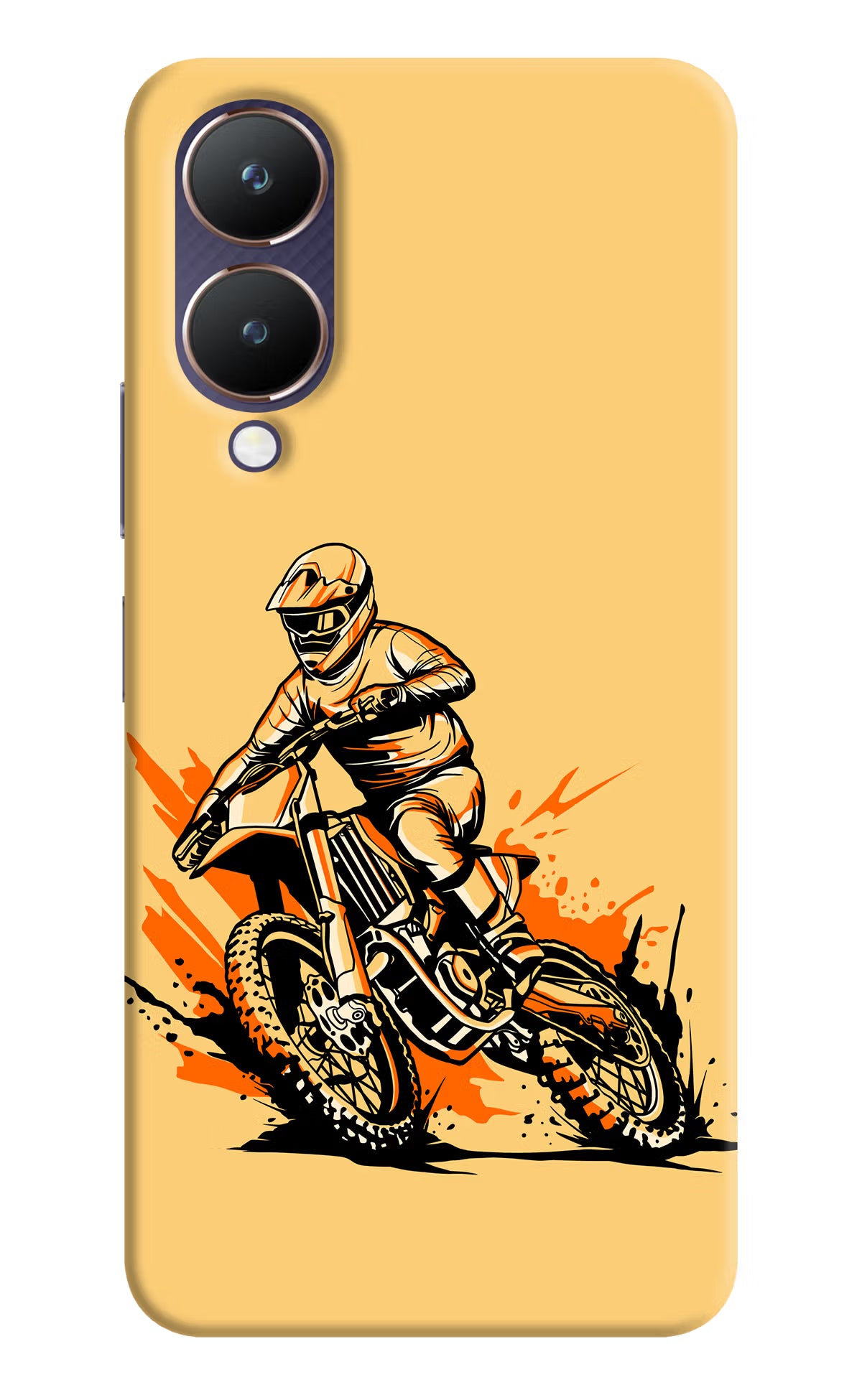 Off-Road Fury Vivo Y28 5G Hard Case Back Cover by Casekaro