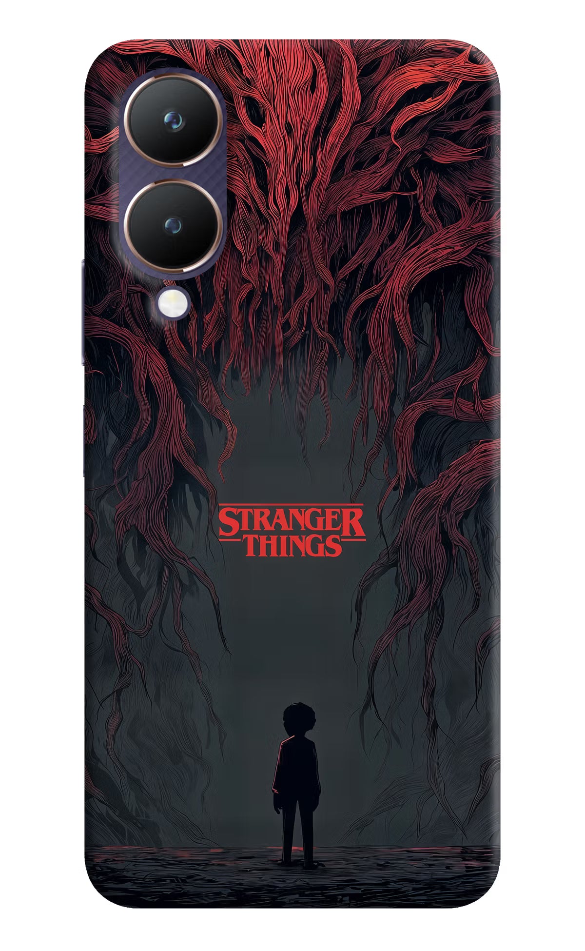 Ordinary Things Dark Side Vivo Y28 5G Hard Case Back Cover by Casekaro