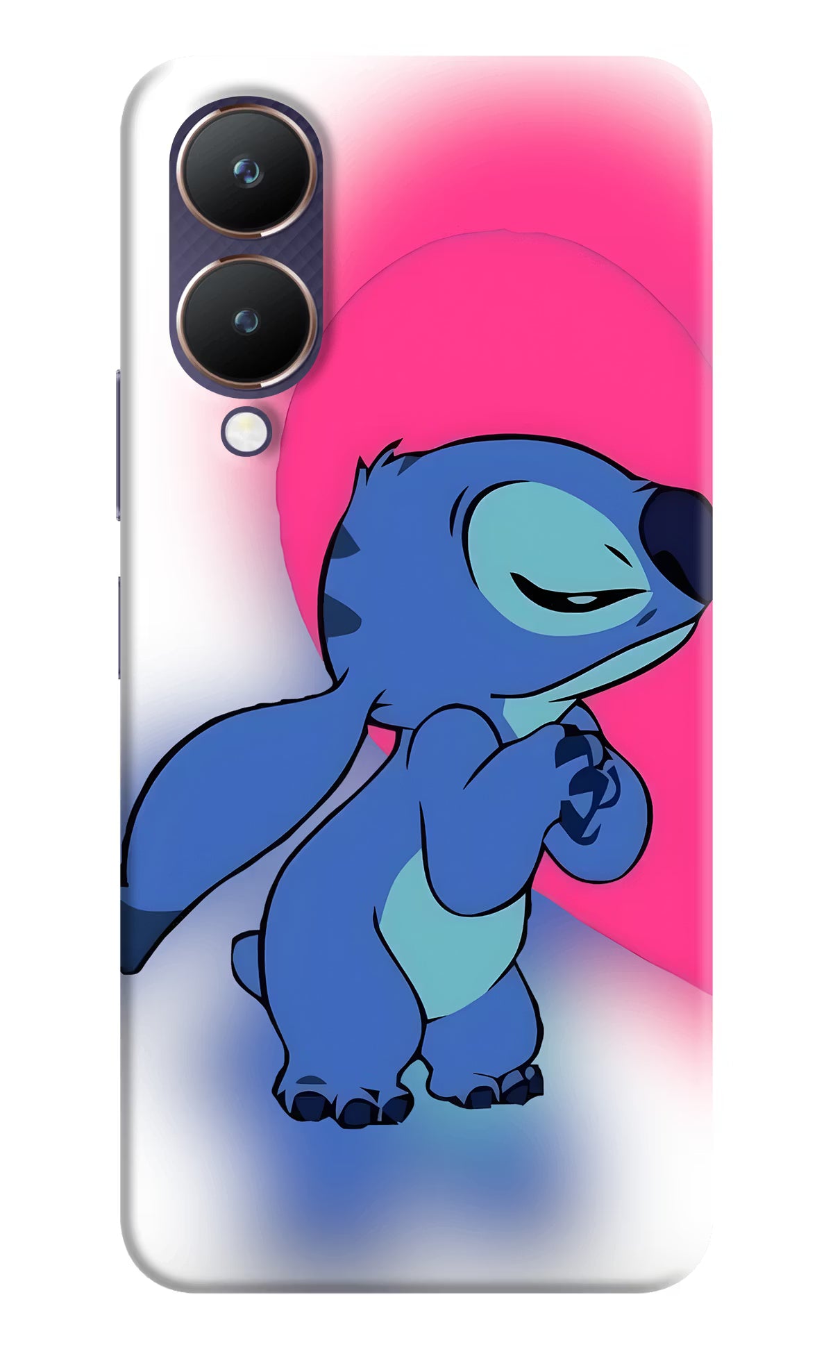 Stitch Hug Vivo Y28 5G Back Cover
