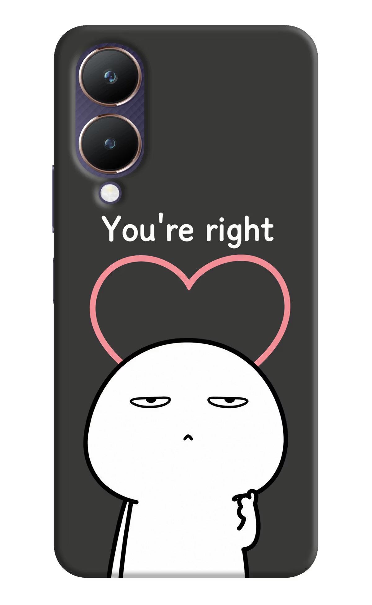 You're Right Vivo Y28 5G Back Cover