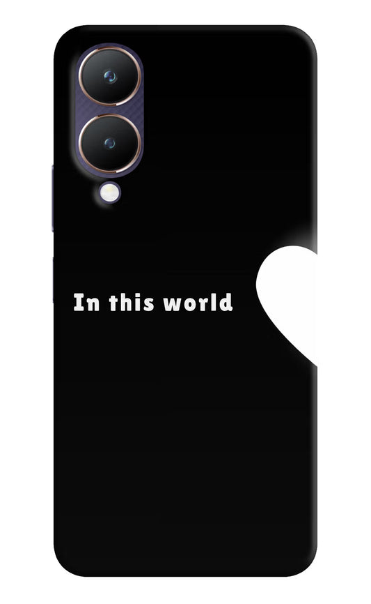 This World Vivo Y28 5G Hard Case Back Cover by Casekaro
