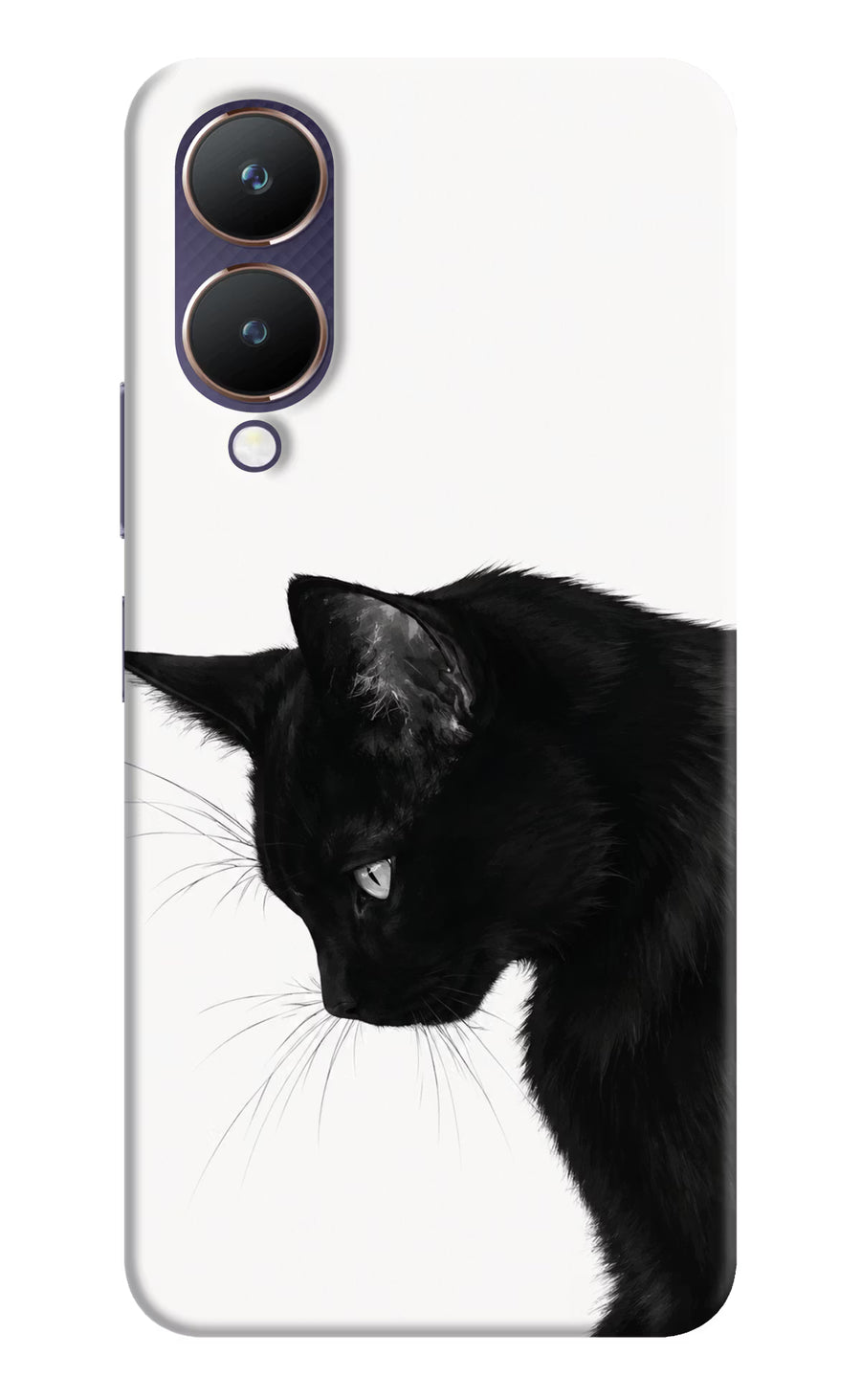 Shadow Gaze Vivo Y28 5G Back Cover, Hard case