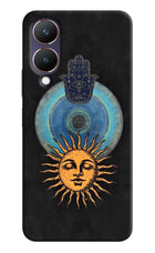 Divine Sun Vivo Y28 5G Hard Case Back Cover by Casekaro