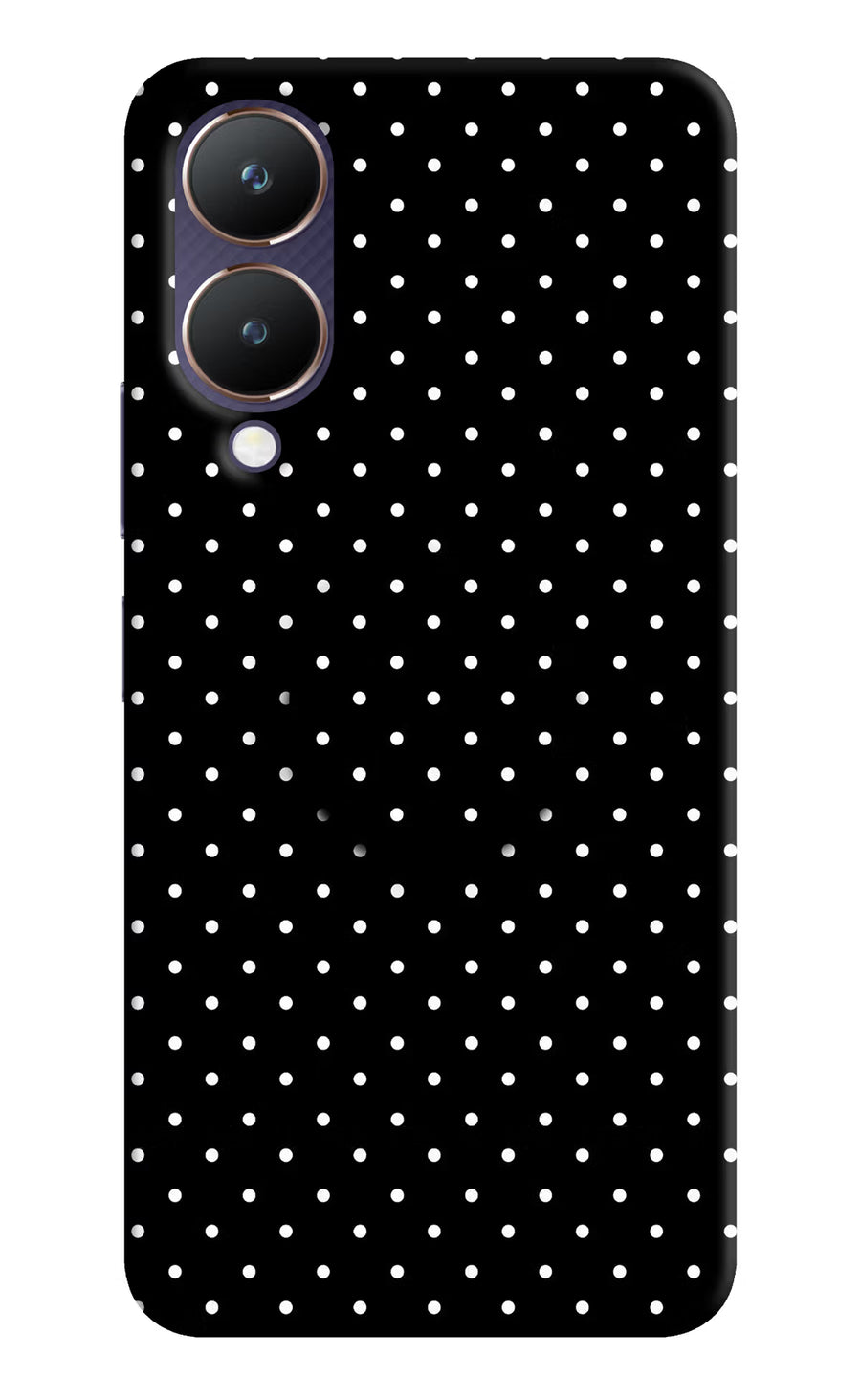 White Dots Vivo Y28 5G Pop Case, Hard case