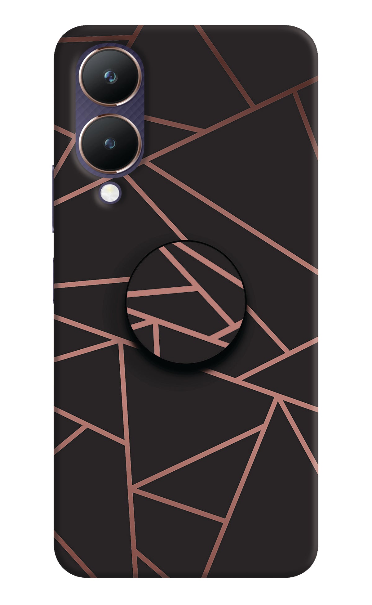 Geometric Pattern Vivo Y28 5G Pop Case