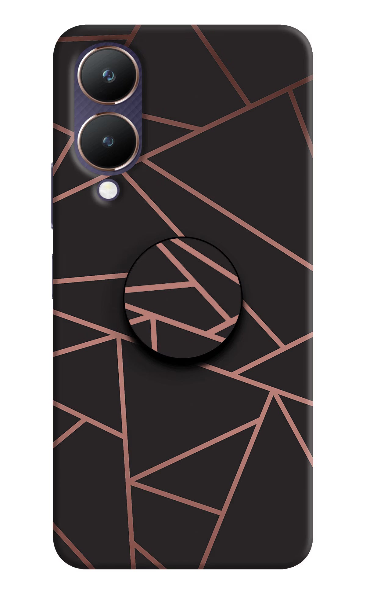 Geometric Pattern Vivo Y28 5G Pop Case by Casekaro
