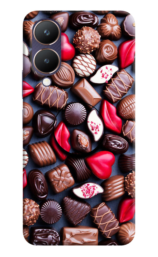 Chocolates Vivo Y28 5G Pop Case by Casekaro