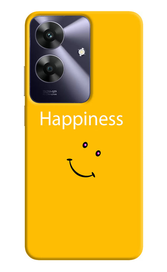 Happiness With Smiley Realme C61 Hard Case Back Cover by Casekaro