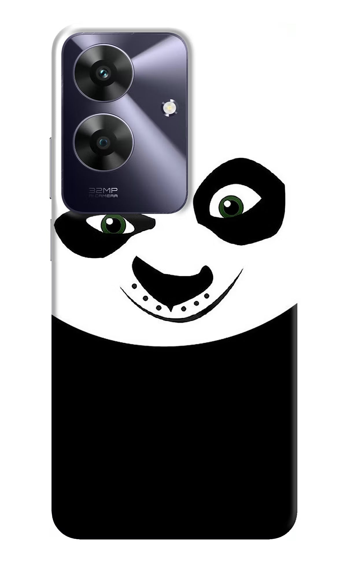 Panda Realme C61 Hard Case Back Cover by Casekaro