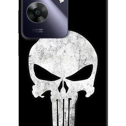 Punisher Skull Realme C61 Hard Case Back Cover by Casekaro