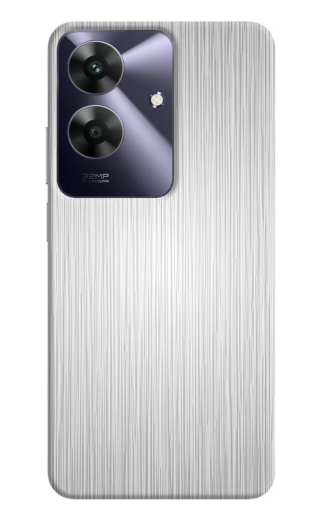 Wooden Grey Texture Realme C61 Hard Case Back Cover by Casekaro