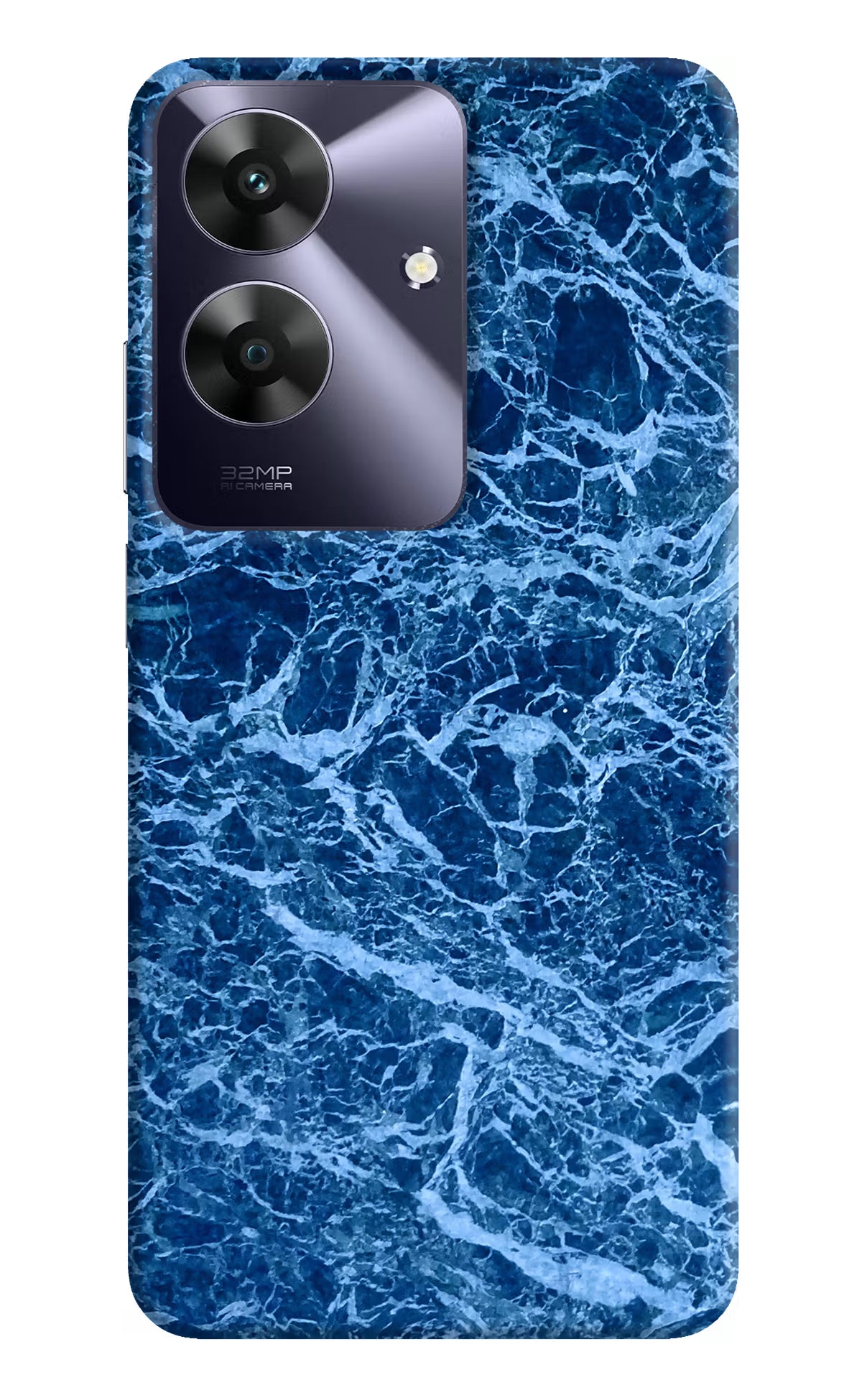 Blue Marble Realme C61 Hard Case Back Cover by Casekaro