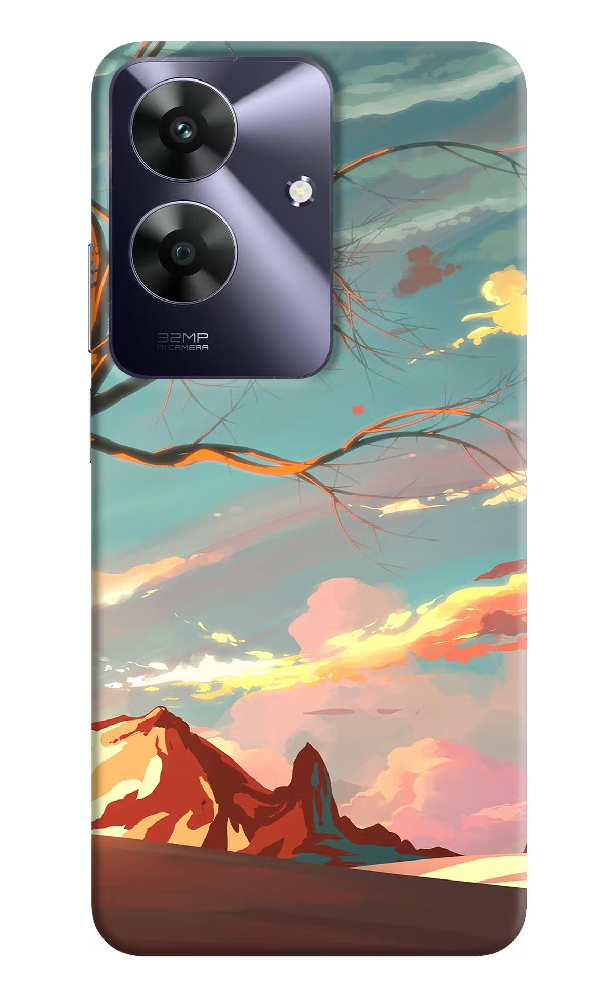 Scenery Realme C61 Hard Case Back Cover by Casekaro