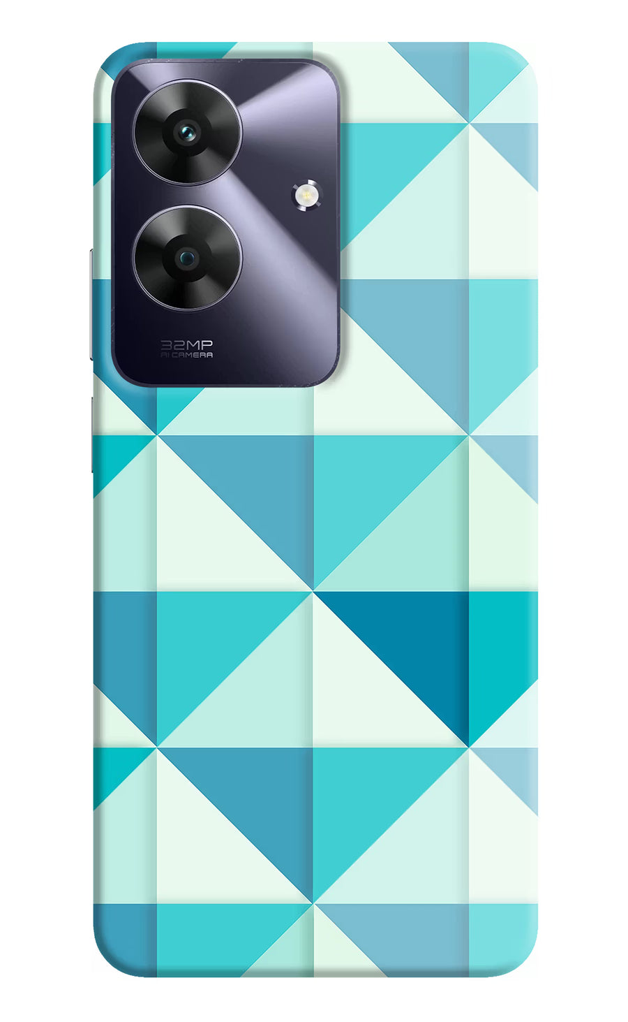 Abstract Realme C61 Back Cover, Hard case