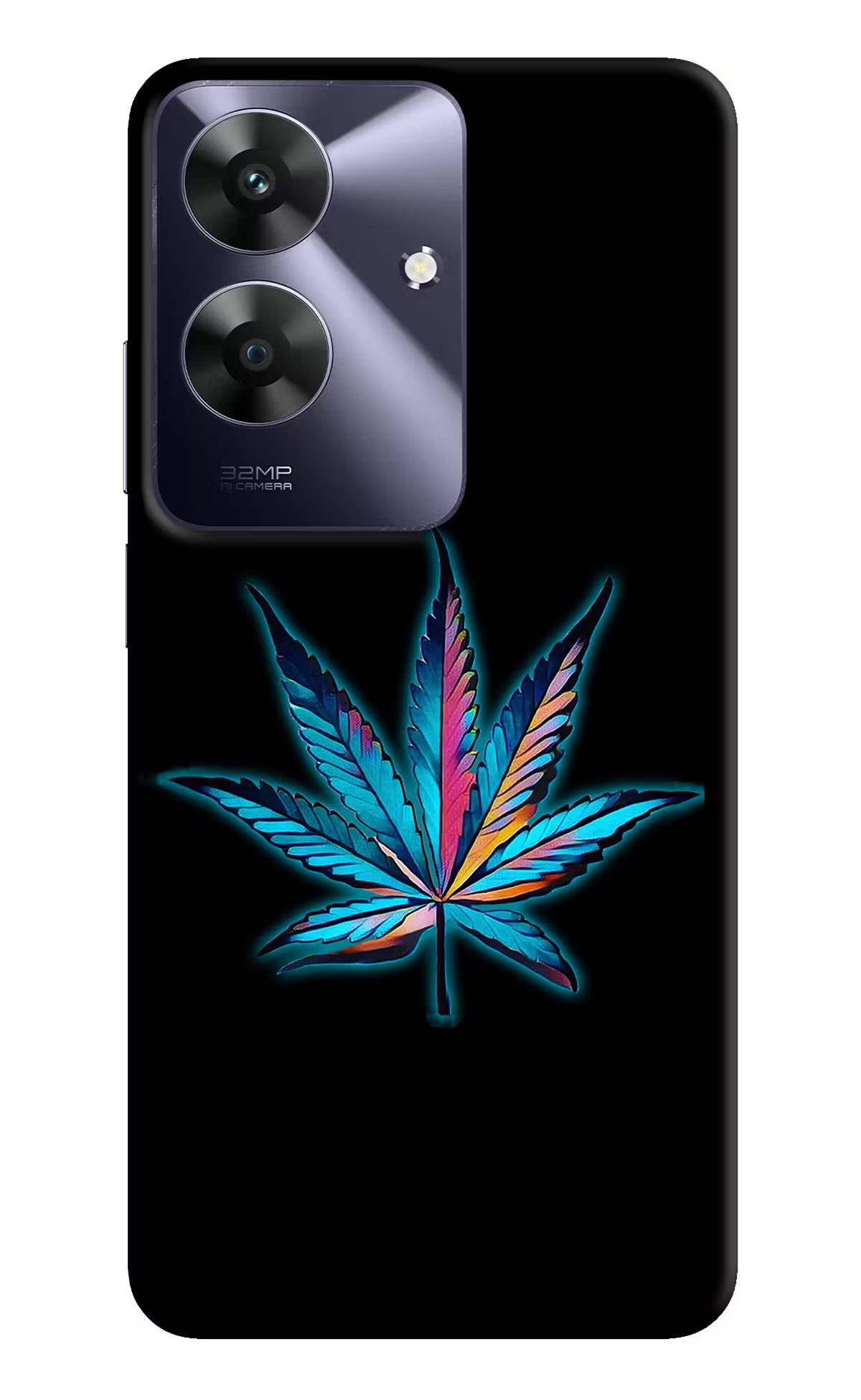Weed Realme C61 Hard Case Back Cover by Casekaro