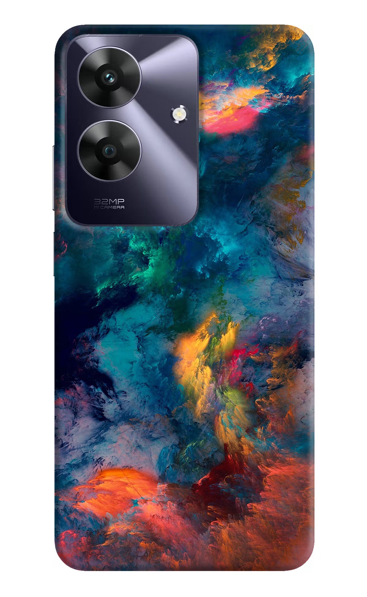 Artwork Paint Realme C61 Hard Case Back Cover by Casekaro