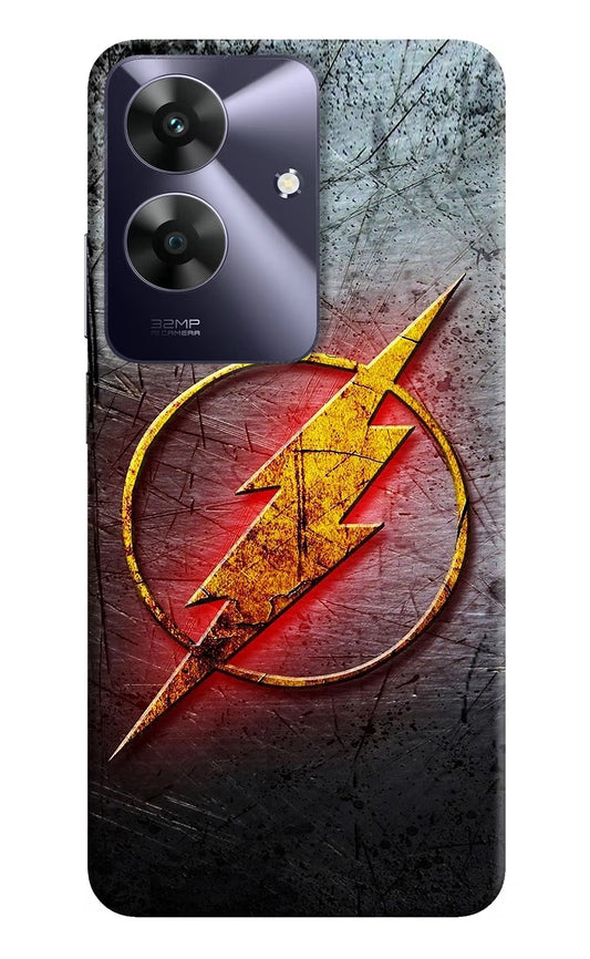 Flash Realme C61 Hard Case Back Cover by Casekaro