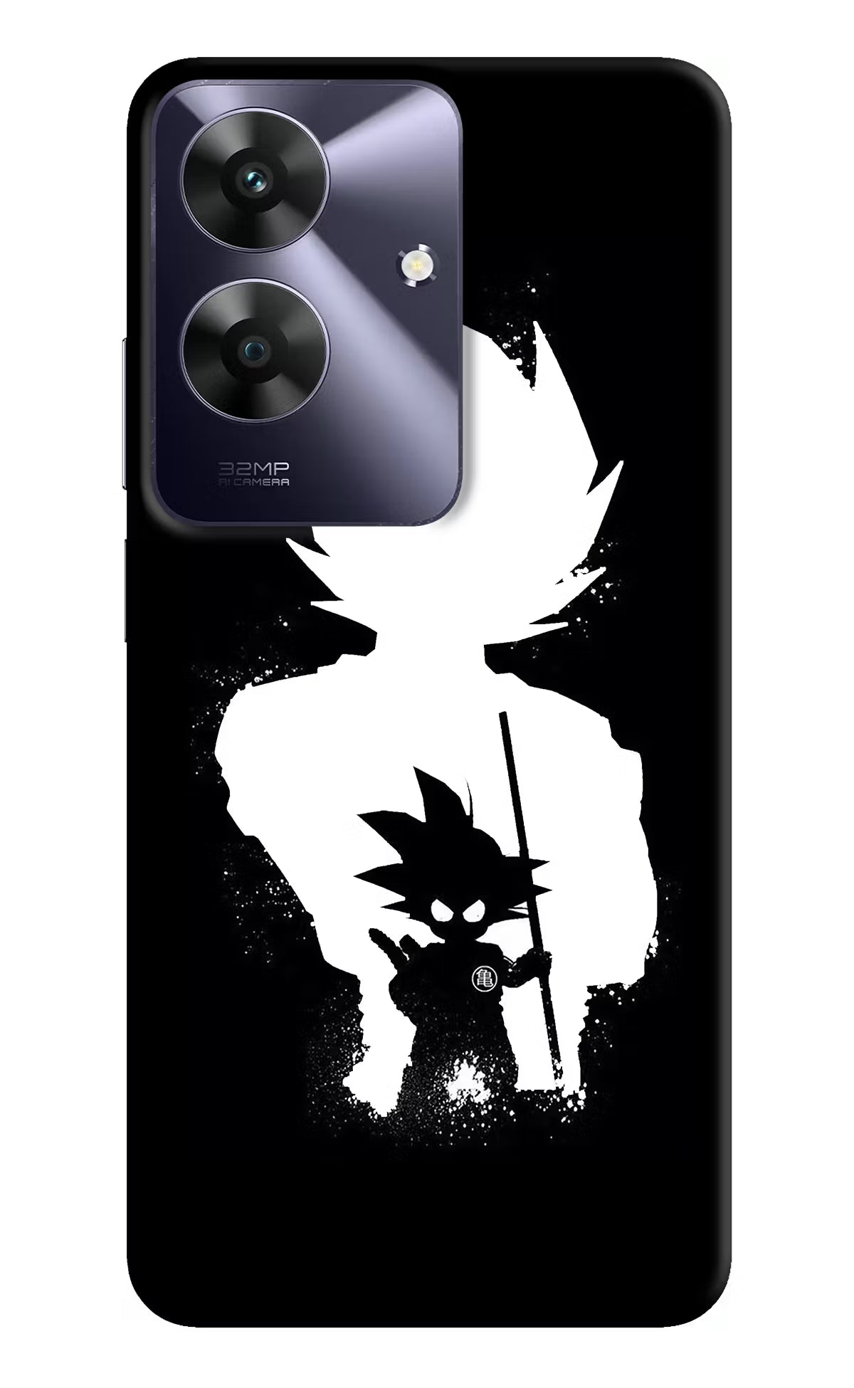 Goku Shadow Realme C61 Hard Case Back Cover by Casekaro