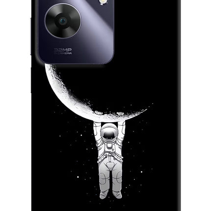 Moon Space Realme C61 Hard Case Back Cover by Casekaro