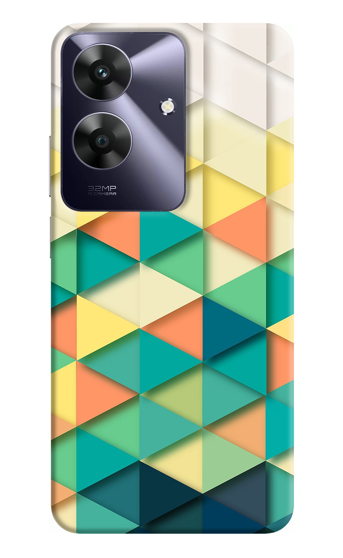 Abstract Realme C61 Back Cover