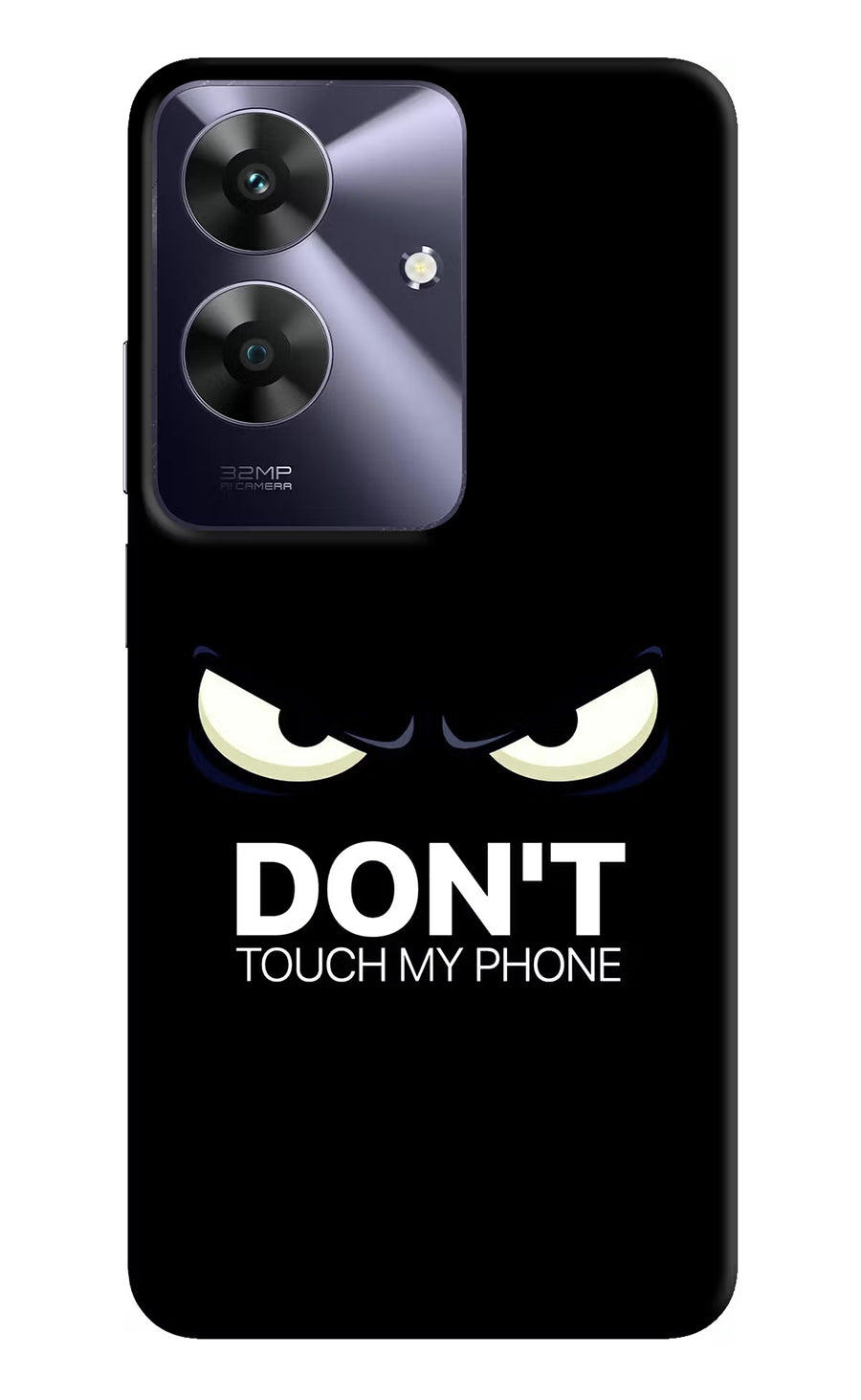 Don'T Touch My Phone Realme C61 Back Cover, Hard case